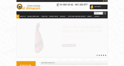 Desktop Screenshot of charcuteriaselalmacen.com